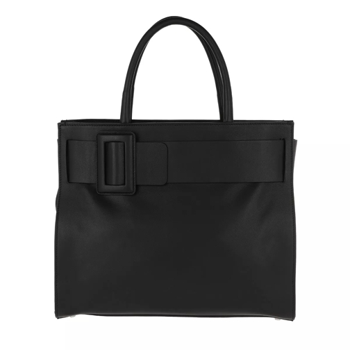 Abro Handle Bag Black/Nickel Rymlig shoppingväska
