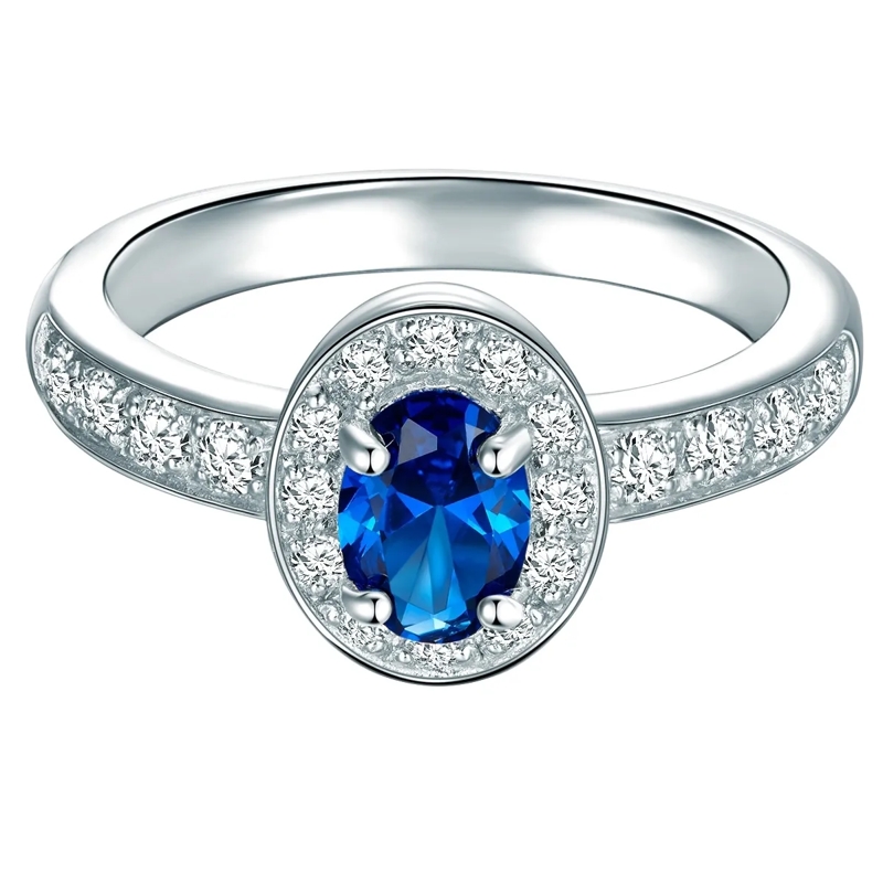 Trilani Ring Sterling Silber Ring Zirkonia silber