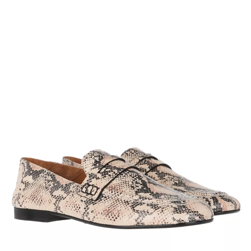 Isabel Marant Exotic Story Loafers Nude Mocassino