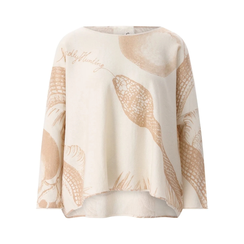 Friendly Hunting  Pullover Imara mit Muster blau(Image 4)