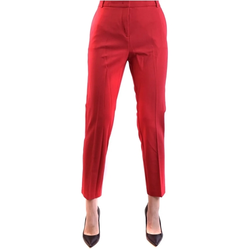 Pinko Hosen Trousers Red rot