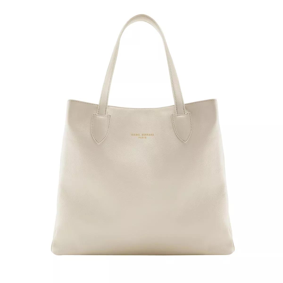 Isabel Bernard Shopper - Honoré Francine Cream Calfskin Leather Handbag - Gr. unisize - in Beige - für Damen