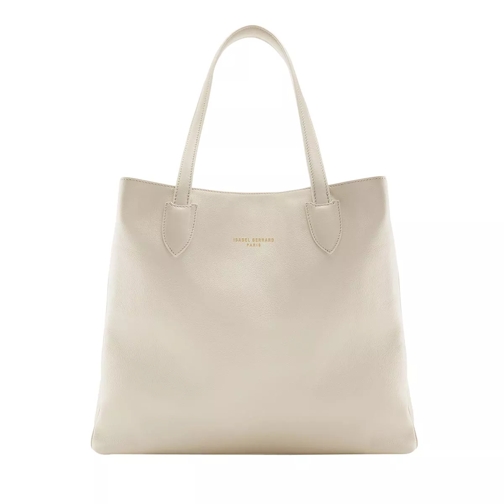 Isabel Bernard Honoré Francine Cream Calfskin Leather Handbag Borsa da shopping