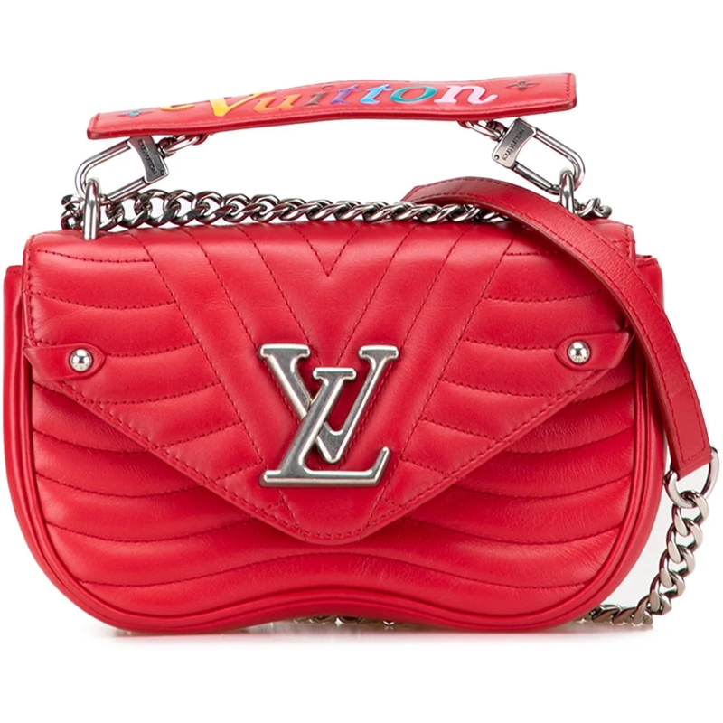 Louis Vuitton Sac à bandoulière New Wave Chain Bag PM rot