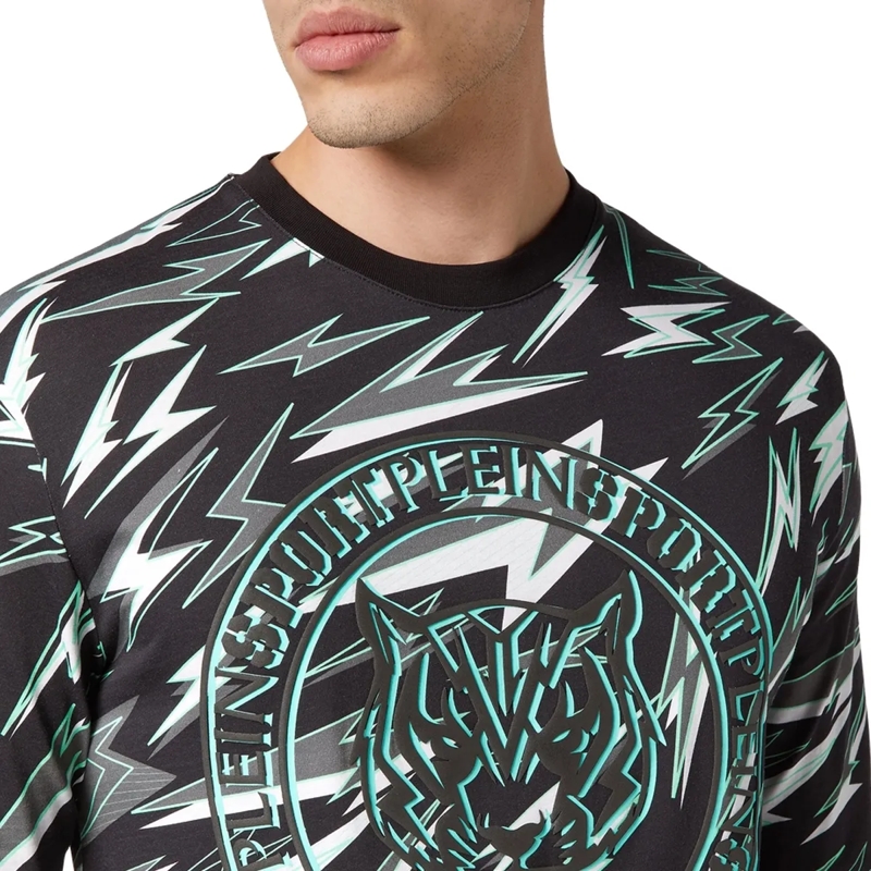 Plein Sport T-Shirt T-Shirt Tiger schwarz(Image 5)