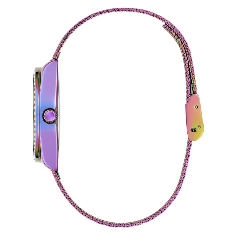 Guess Quarzuhr Quarz-Analoguhr Boa lila(Image 2)