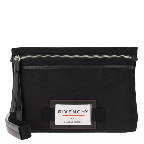 Givenchy Downflat Crossbody Bag Nylon Black Crossbodytas