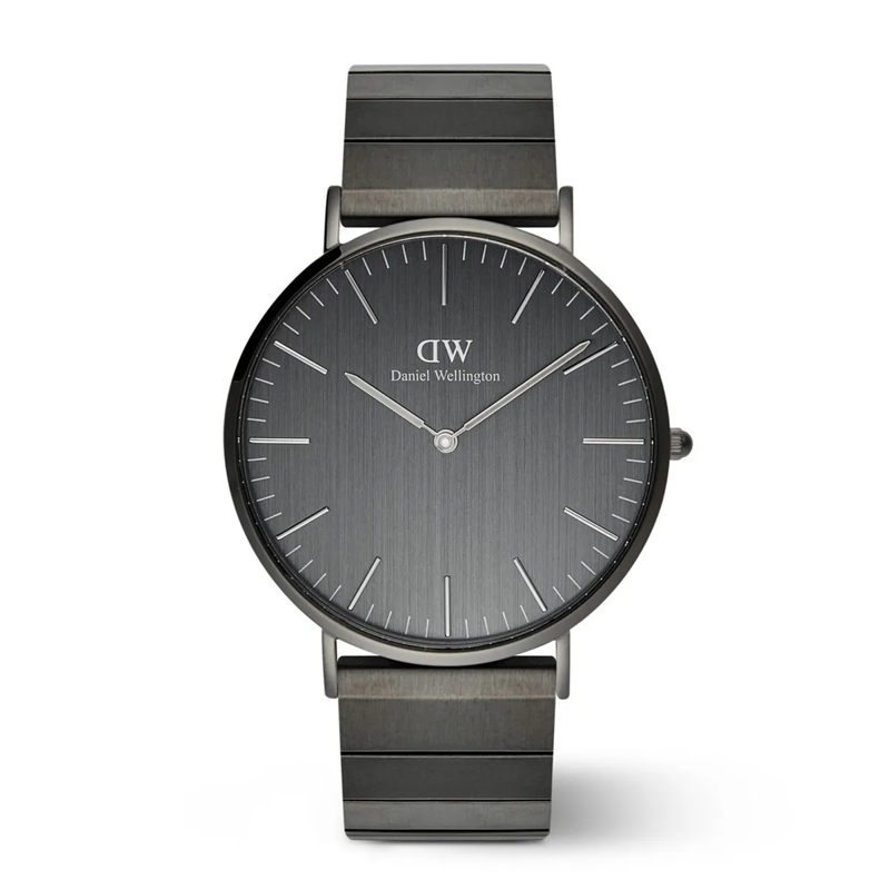 Daniel Wellington Quarzuhr Piano Link Uhr Grau