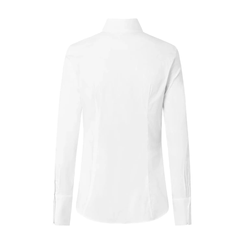 windsor. Chemisier Hemdbluse aus Baumwollmix weiß(Image 2)