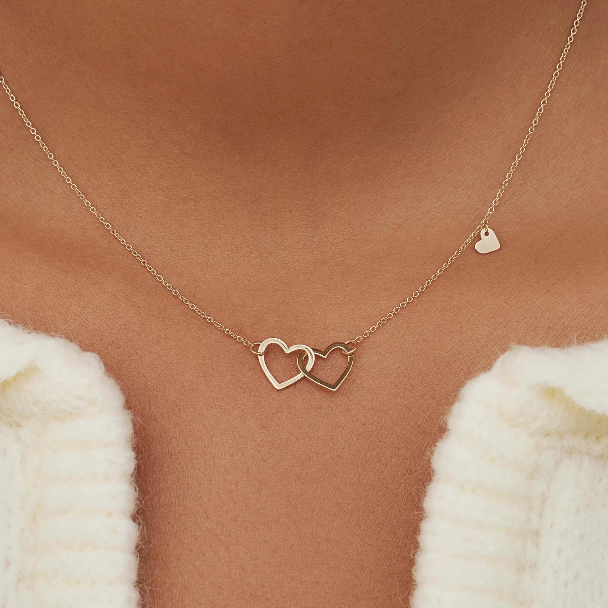 Thumbnail - Isabel Bernard Halskette - Belleville Amore 14 Karat Necklace With Heart - Gr. unisize - in Gold - für Damen