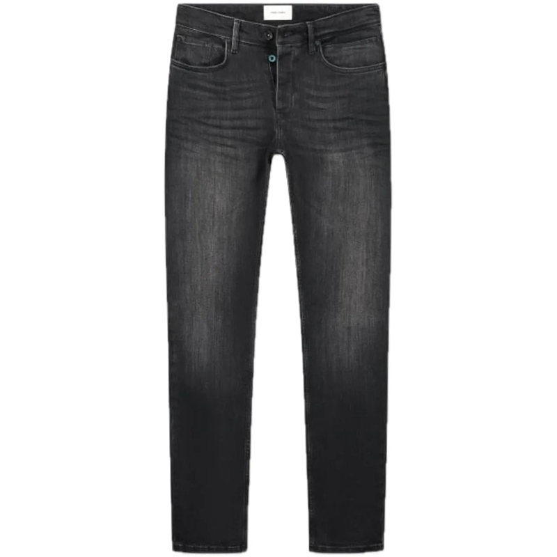 PURE PATH Slim-Fit-Jeans The Ryan W3007 Dark Grey schwarz