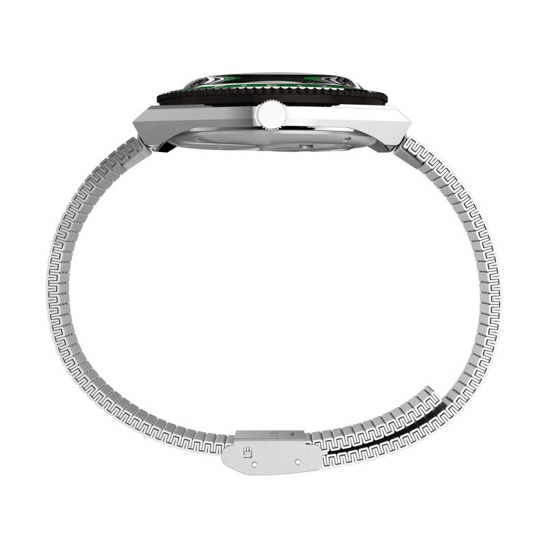 Timex Quarzuhr Quarz-Analoguhr Timex X Seconde Seconde silber(Image 2)