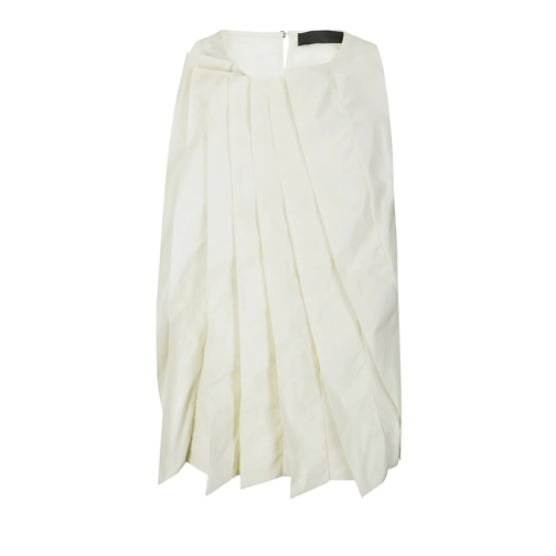 Maria Calderara Top Origami Sleeveless Top Neutrals