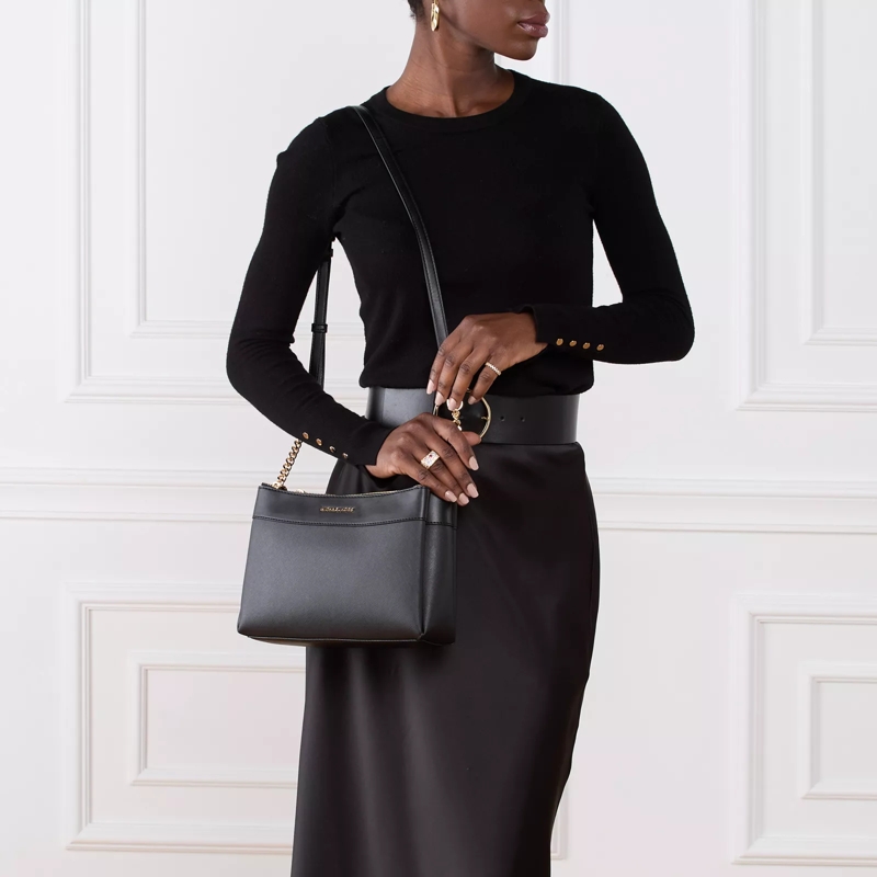 MICHAEL Michael Kors Crossbody Bag Small Convertible Shoulder Bag Black(Image 2)