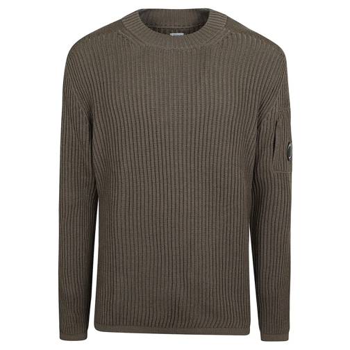 CP Company Trui Crew Neck Sweater Brown