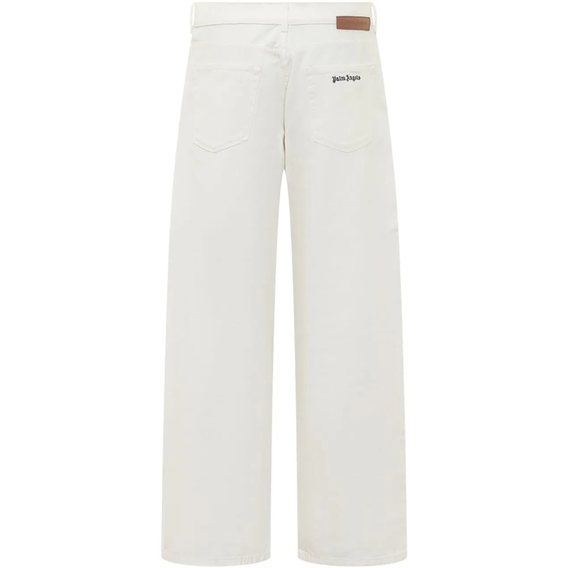 Palm Angels Boyfriend-Jeans Jeans a 5 Tasche weiß(Image 2)