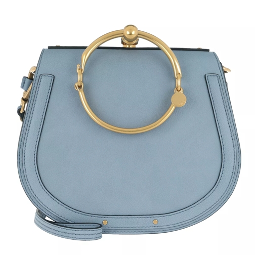 Chloé Nile Bracelet Bag Washed Blue Crossbodytas