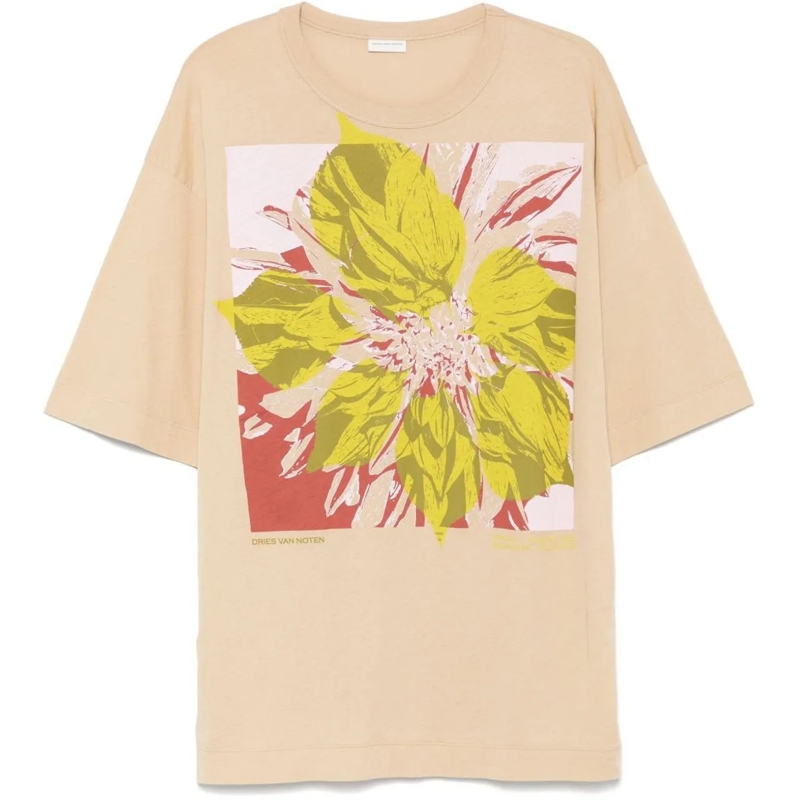 Dries Van Noten T-Shirt T-Shirts And Polos White weiß