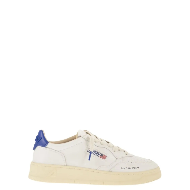 Autry International Lage-top sneaker Medalist Low - Leather Sneakers White