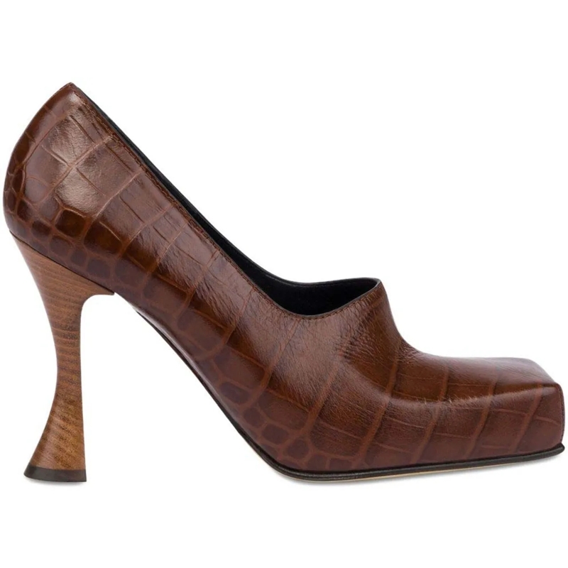 Moschino Escarpins With Heel Brown braun