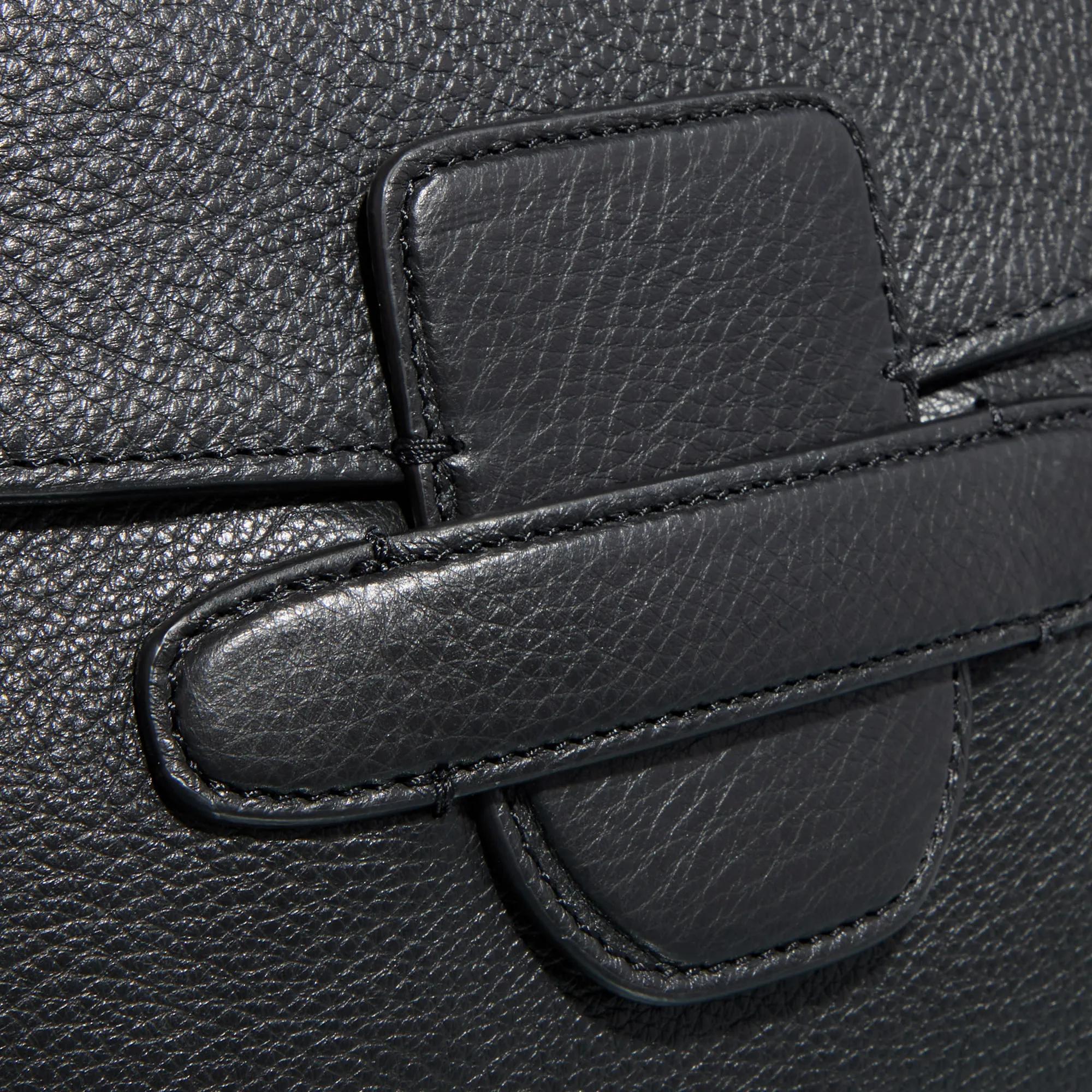 abro Crossbody bags Schultertasche Camilla Black Gold in zwart
