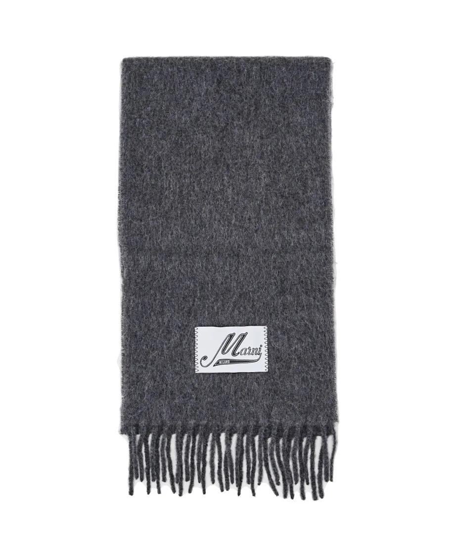 Marni Tücher & Schals - Brusched Alpaca Scarf - Gr. unisize - in Grau - für Damen