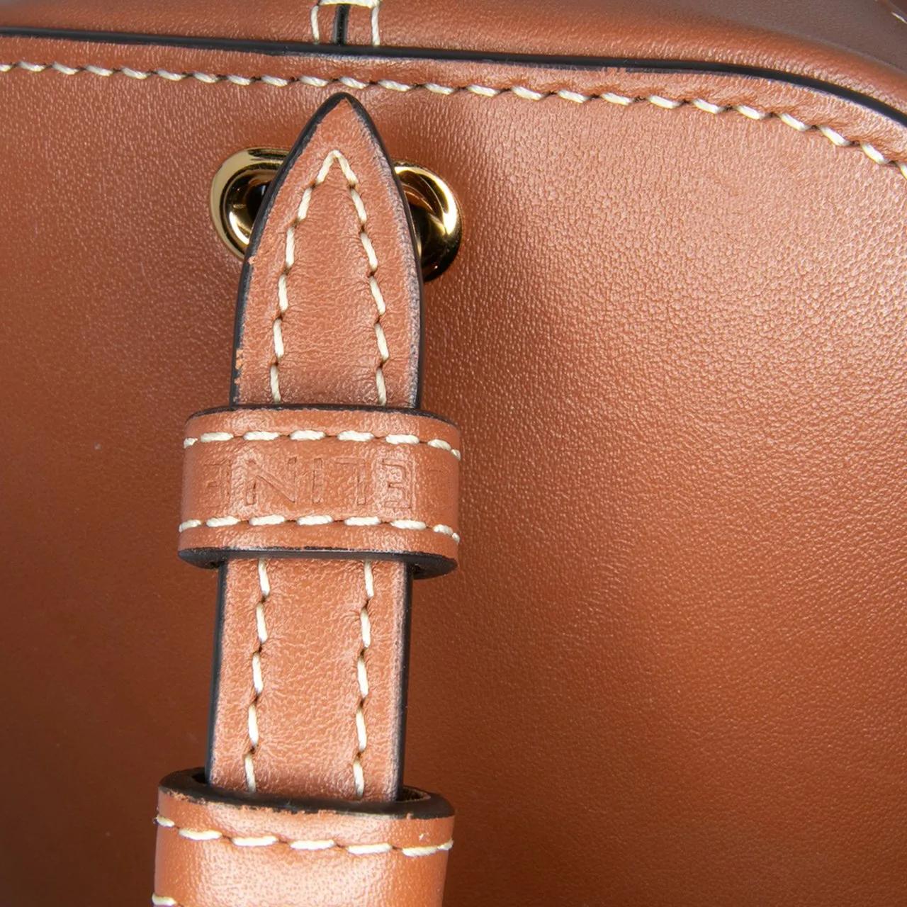 Thumbnail - Celine Hobo Bags - Small Calfskin Cuir Triomphe Box Bag - Gr. unisize - in Braun - für Damen