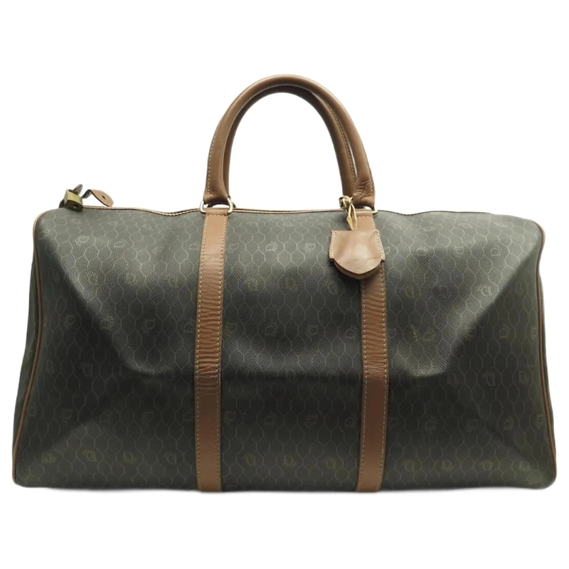 Christian Dior Weekender REISETASCHE CHRISTIAN DIOR 55 AUS BIEGENSTOFF mehrfarbig