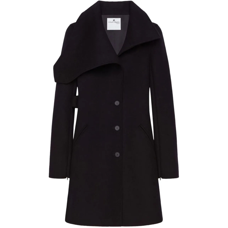 Courrèges Übergangsjacke Coats Black schwarz