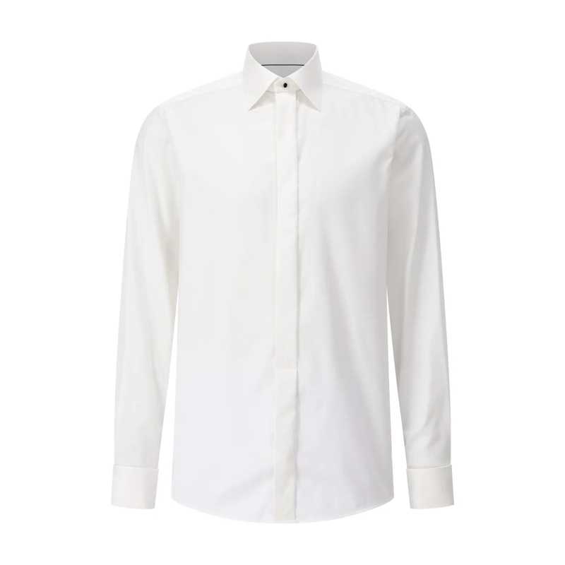 Eton Polo Contemporary-Fit Twillhemd Creme
