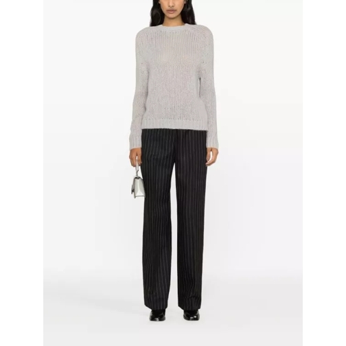 Peserico  Alpaca Wool-Blend Crew-Neck Jumper White (Image 2)