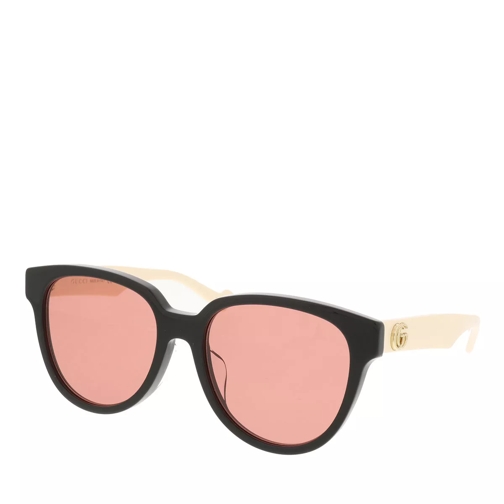 Gucci GG0960SA-004 55 Sunglass WOMAN ACETATE BLACK Sonnenbrille