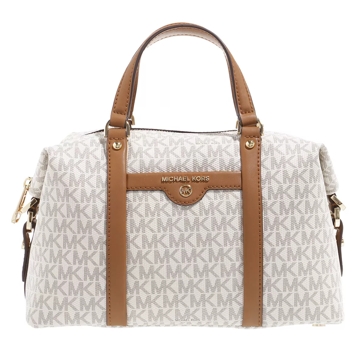 Michael Kors Small Satchel Vanilla Acrn Borsetta