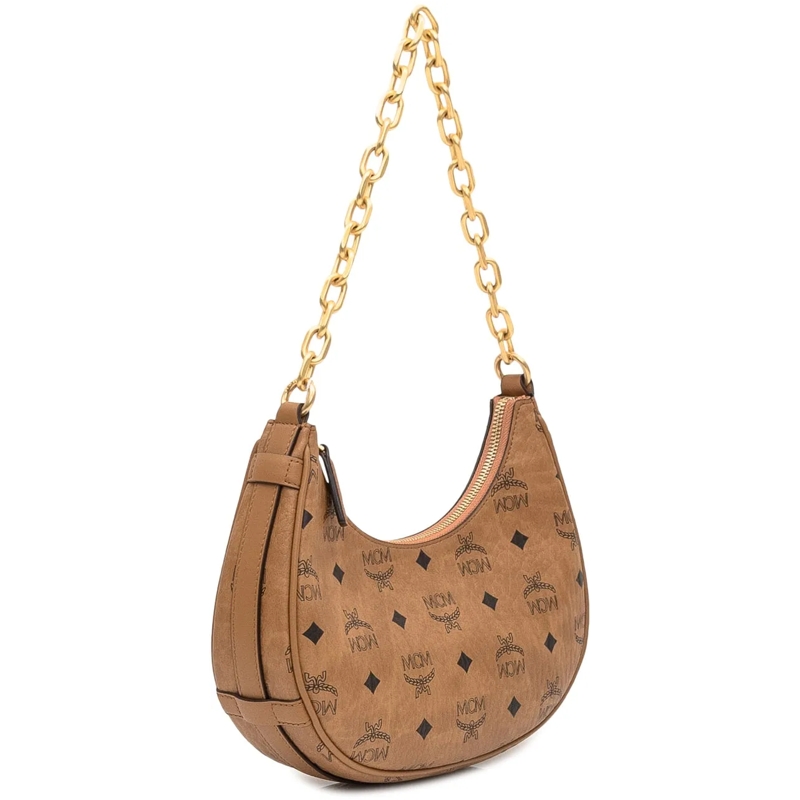 MCM Schultertasche Borsa Hobo Aren Small beige(Image 4)