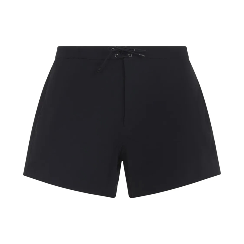 Saint Laurent  Tailored Black Swim Shorts Black