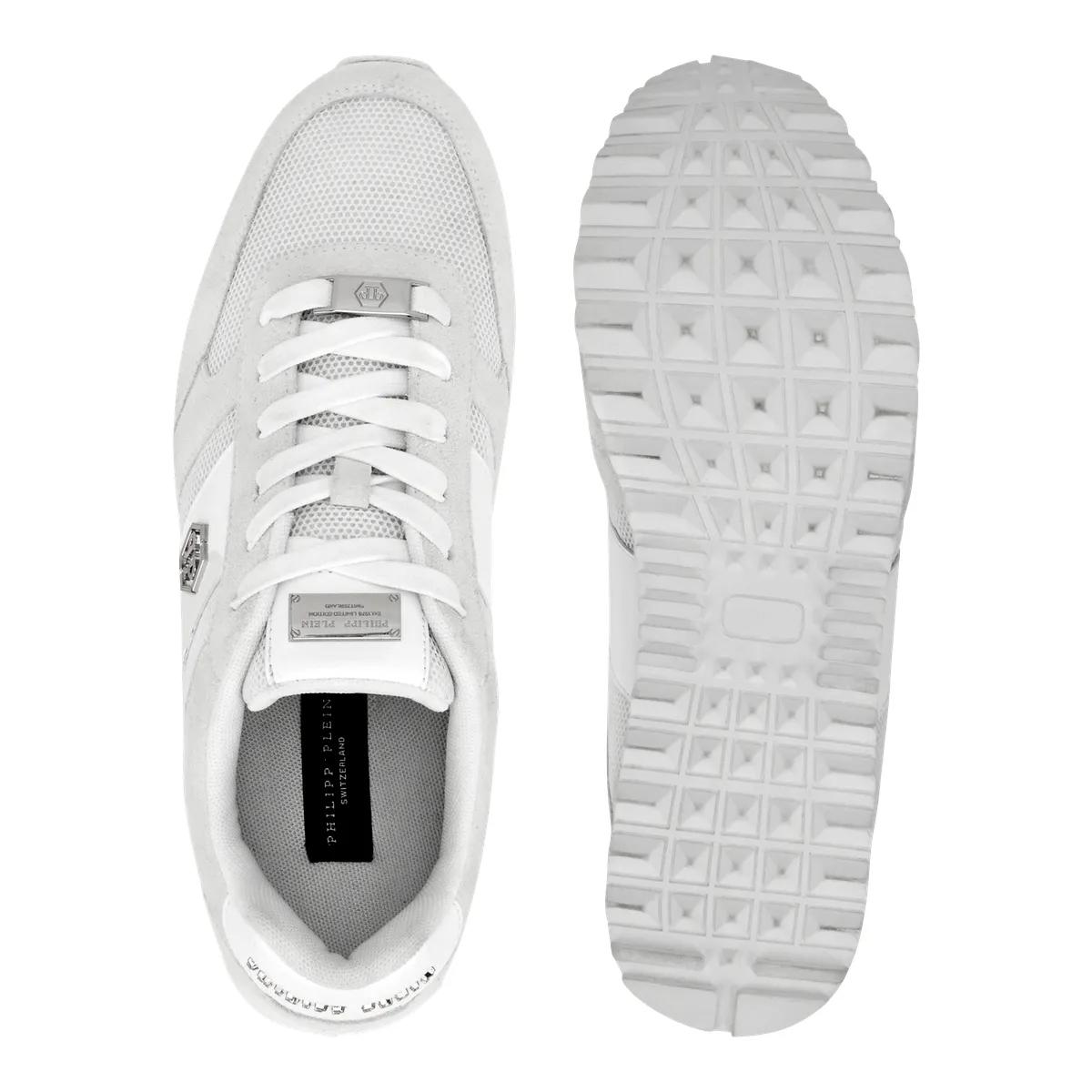 Thumbnail - Philipp Plein Low-Top Sneaker - Läufer Hexagon - Gr. 37 (EU) - in Weiß - für Damen