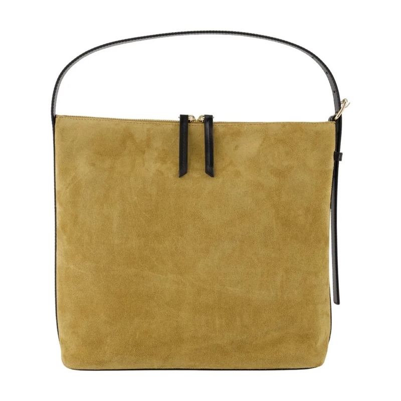 A.P.C. Sac à bandoulière Vera Shoulder Bag - Leather - Beige Gold