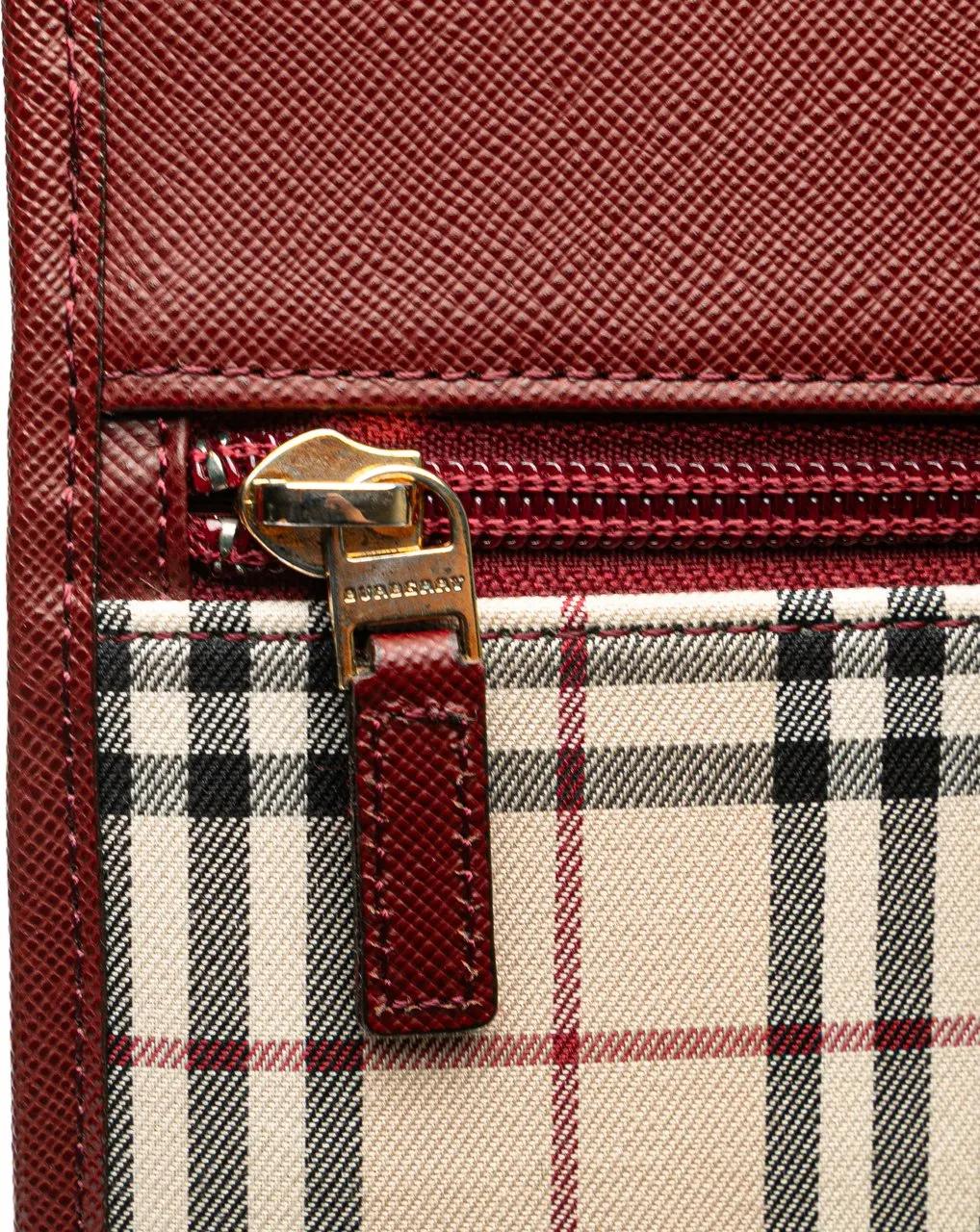 Thumbnail - Burberry Hobo Bags - House Check Canvas Crossbody - Gr. unisize - in Braun - für Damen