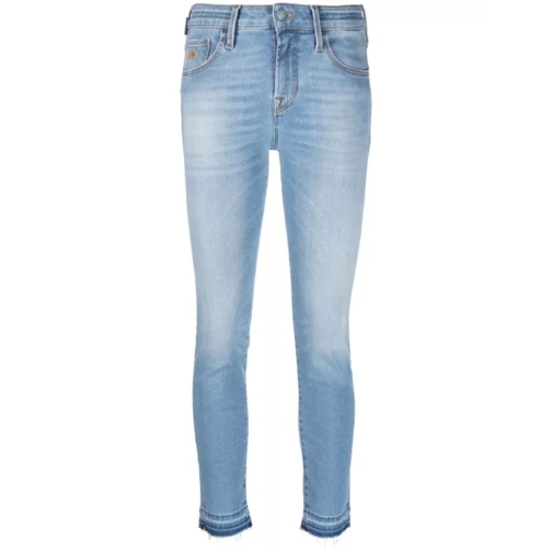 Jacob Cohen Blue Kiberly Crop Denim Pants Blue Jeans cropped