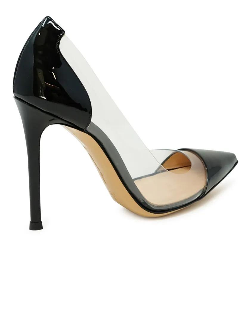 Thumbnail - Gianvito Rossi Hohe Schuhe - Black Patent Leather Pumps - Gr. 38,5 (EU) - in Schwarz - für Damen