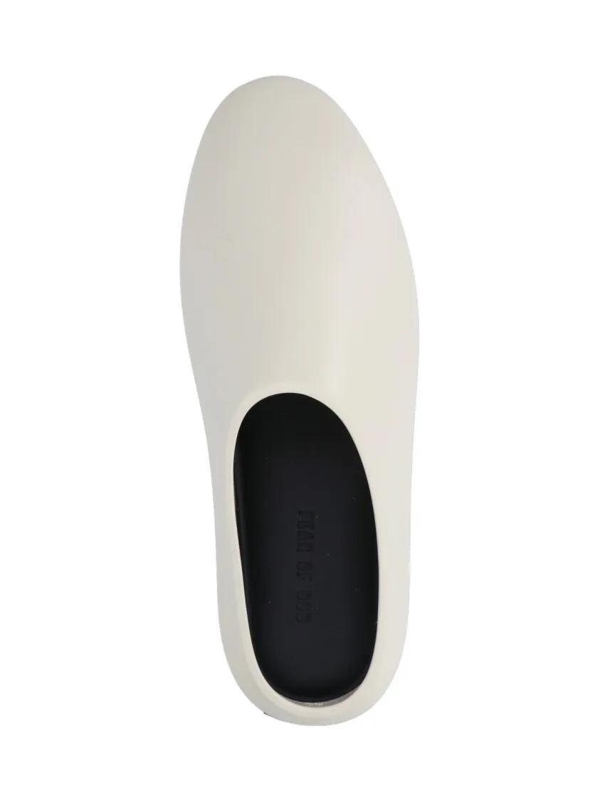 Thumbnail - FEAR OF GOD Loafer - "California" Mules – White - Gr. 44 (EU) - in Weiß - für Damen
