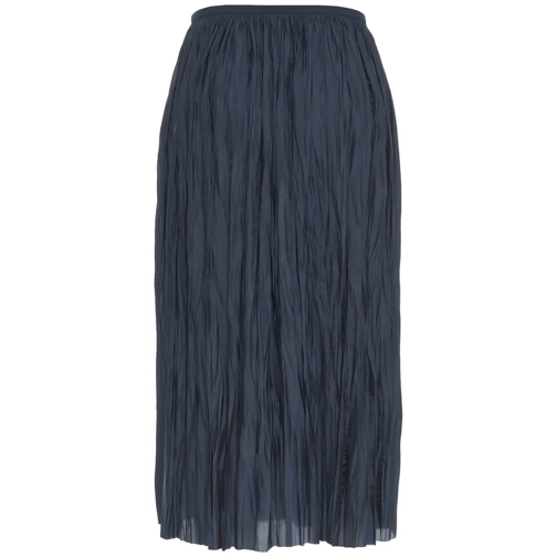 Roberto Collina Jupes midi Midi pleated skirt blau (Image 2)