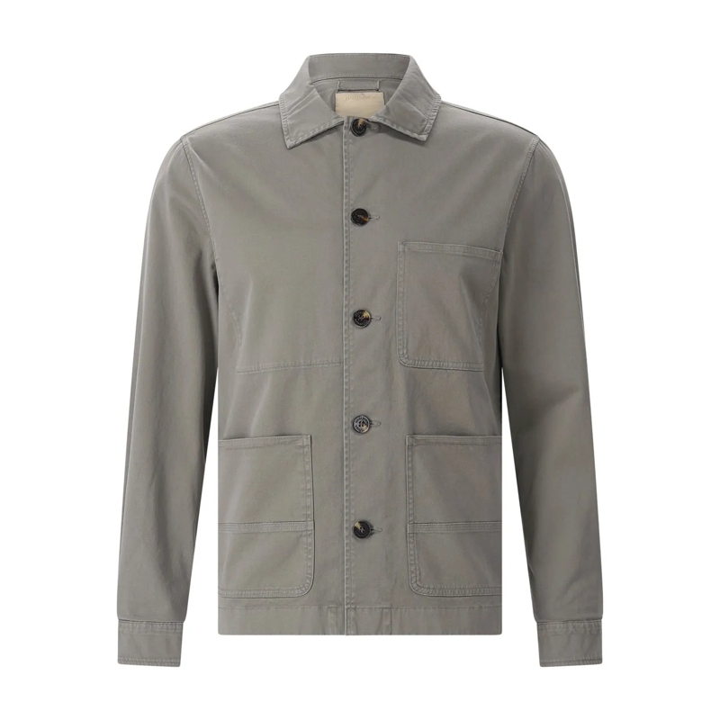 Woolrich Veste de transition Leichte Jacke aus Baumwolltwill grün