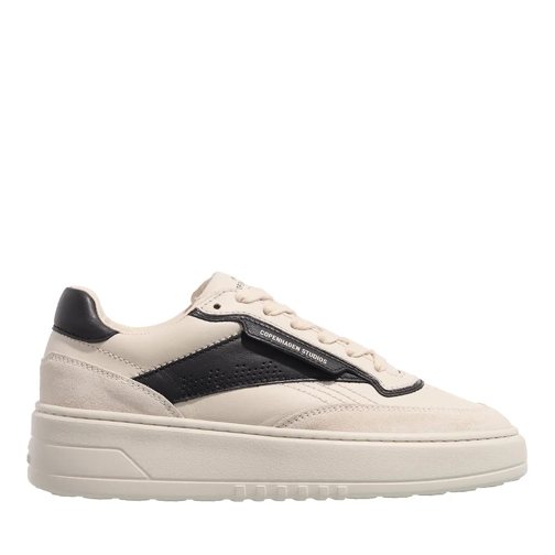 Copenhagen Low-Top Sneaker CPH89 Leather Mix  Cream/Black