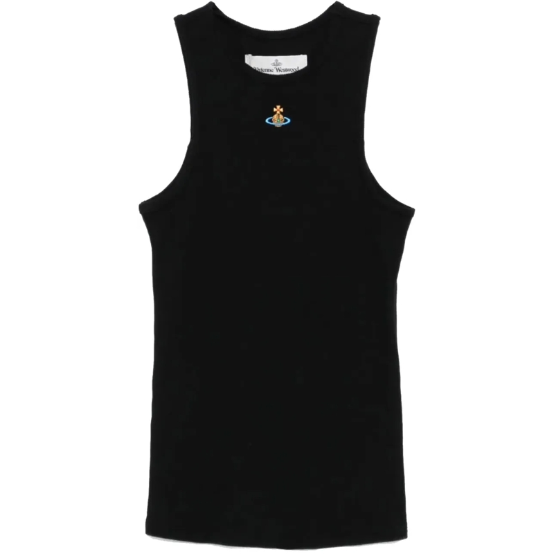 Vivienne Westwood T-shirt 90s Vest Black schwarz