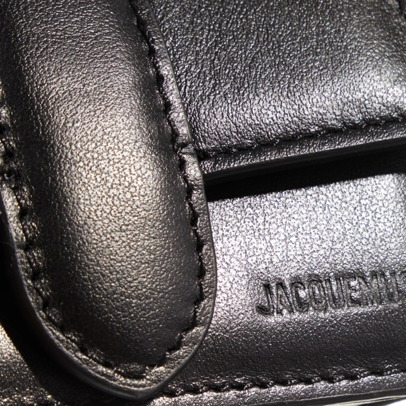 Jacquemus Portemonnaie mit Überschlag Le Porte Bambino Black(Image 4)