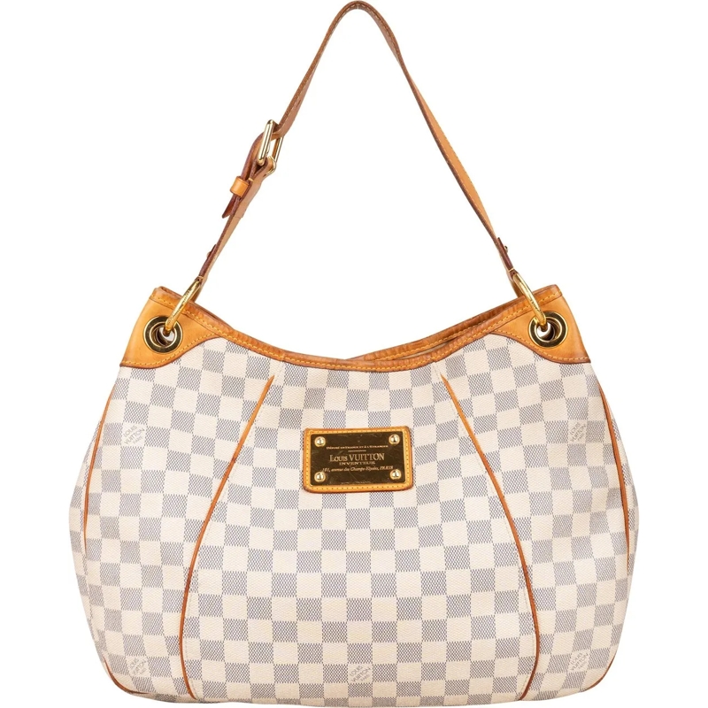Louis Vuitton Tote Louis Vuitton Damier Azur Monogram Galliera PM Han weiß