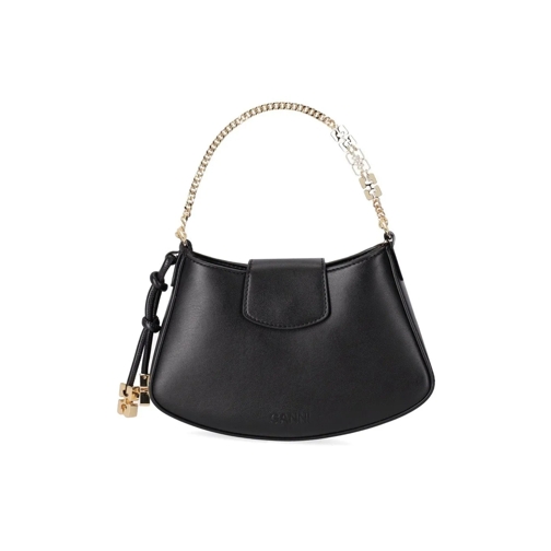 GANNI Minitasche GANNI SWING SCHWARZE MINI TASCHE schwarz