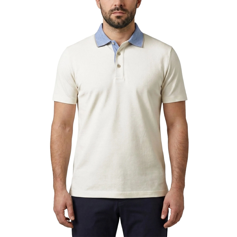 Paul & Shark Poloshirt Poloshirt aus Baumwolle weiß(Image 2)