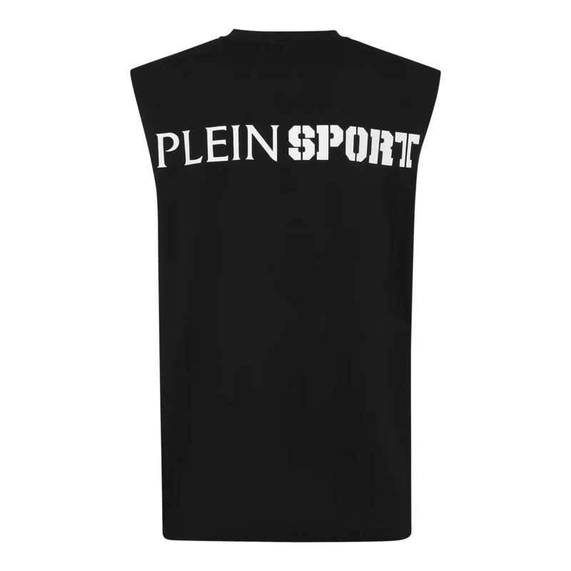 Plein Sport Top Tank-Top Scratch schwarz(Image 2)